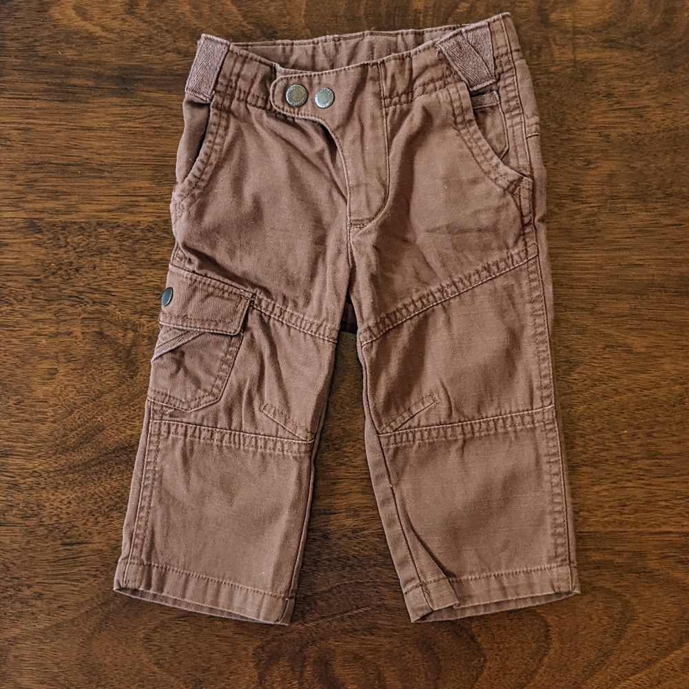 OshKosh caramel-colored cargo pants